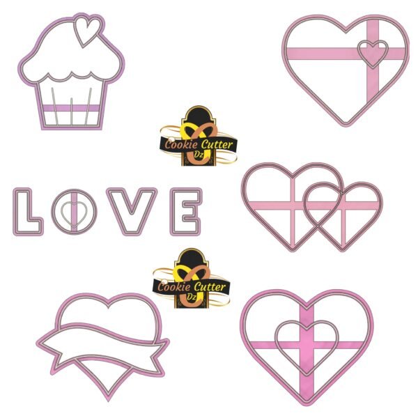 Emporte Piece Coeur Cupcake