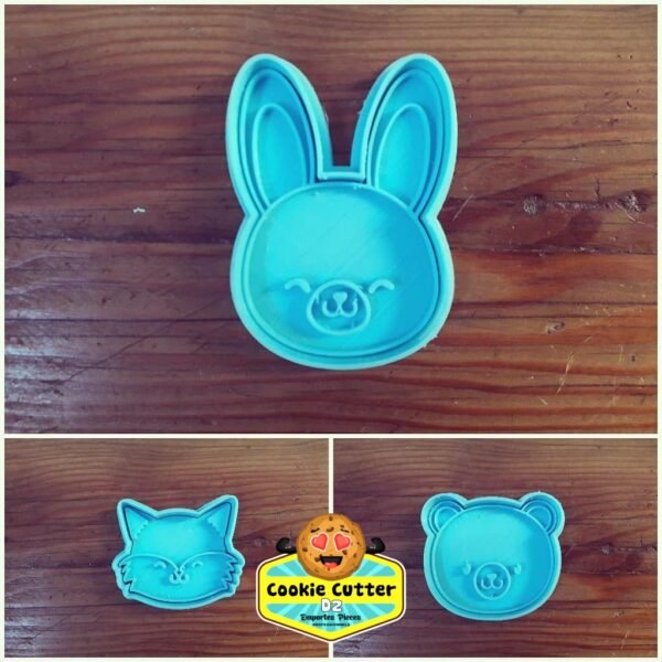 Emporte Piece Lapin Ours Renard