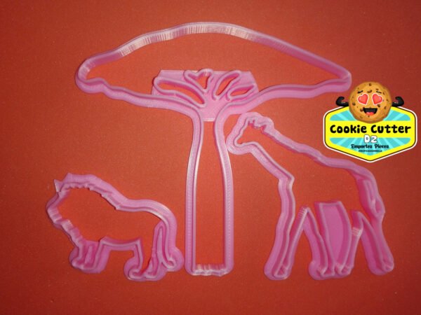 Emporte Piece Lion Girafe