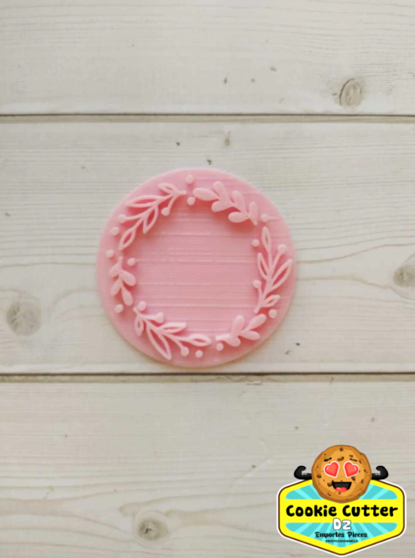 Emporte Piece Motif Fleurs Rond 3