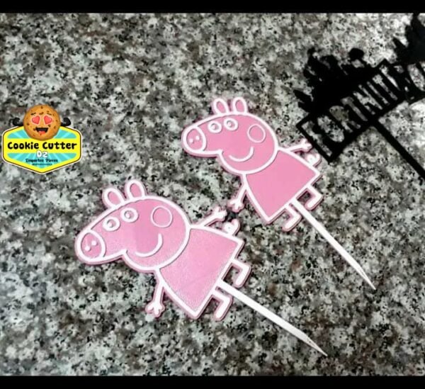 Emporte Piece Topper Pepa Pig Bebe
